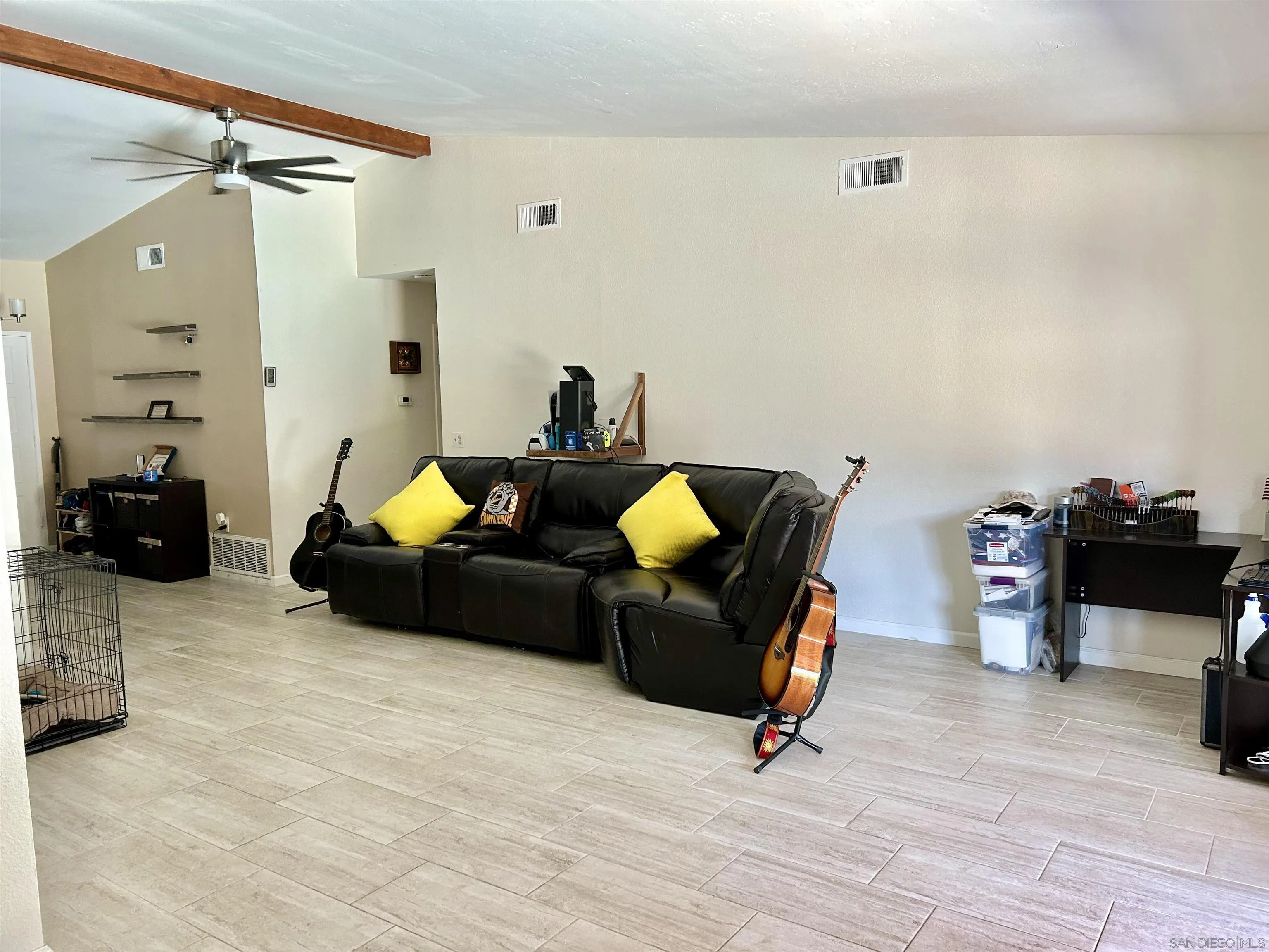 9627 Ramsgate Way Santee, CA 92071 - Photo 13 of 21 a living room with furniture and a wooden floor