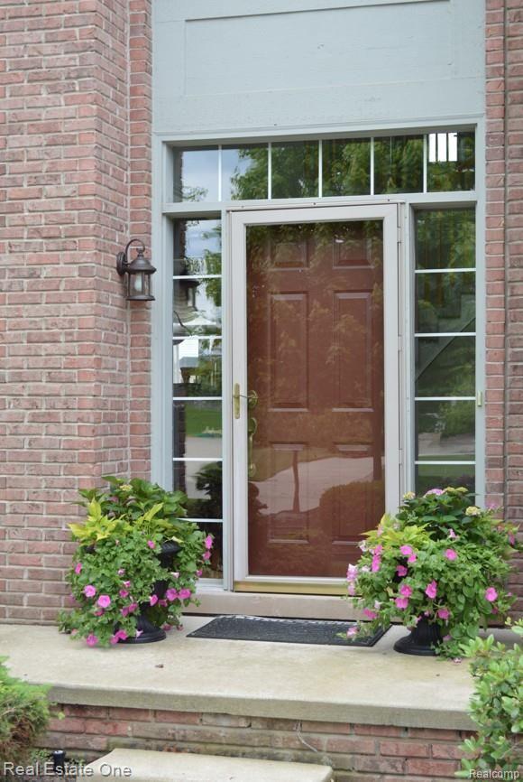 Stunning front entry 