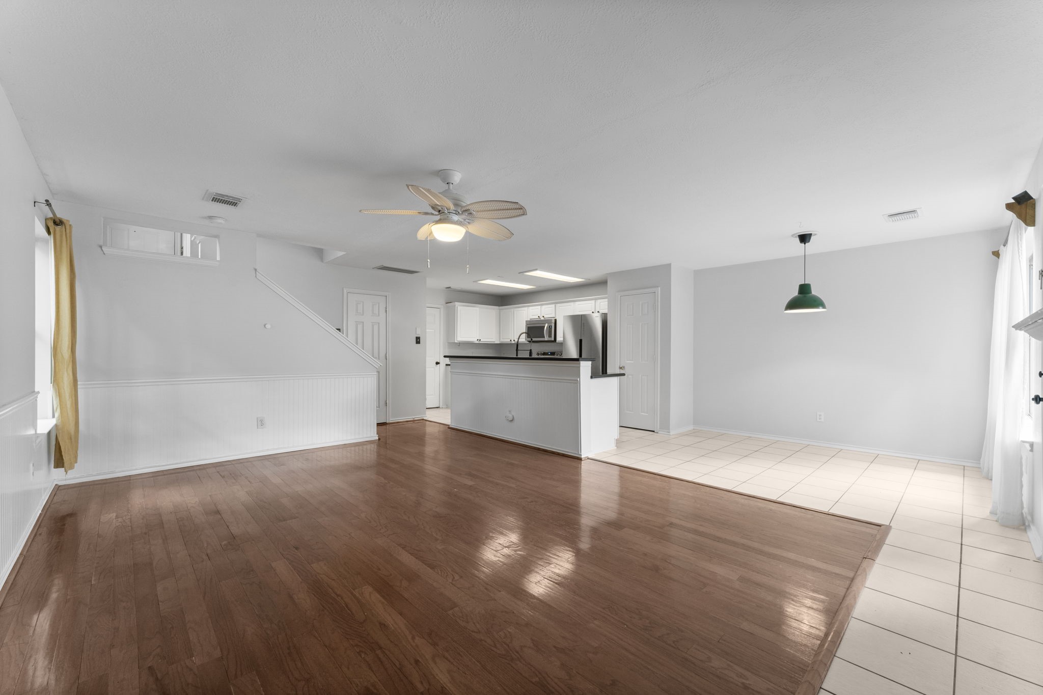 15 Timberstar Street Spring, TX 77382 - Photo 8 of 21 a view of a kitchen with a sink and a refrigerator