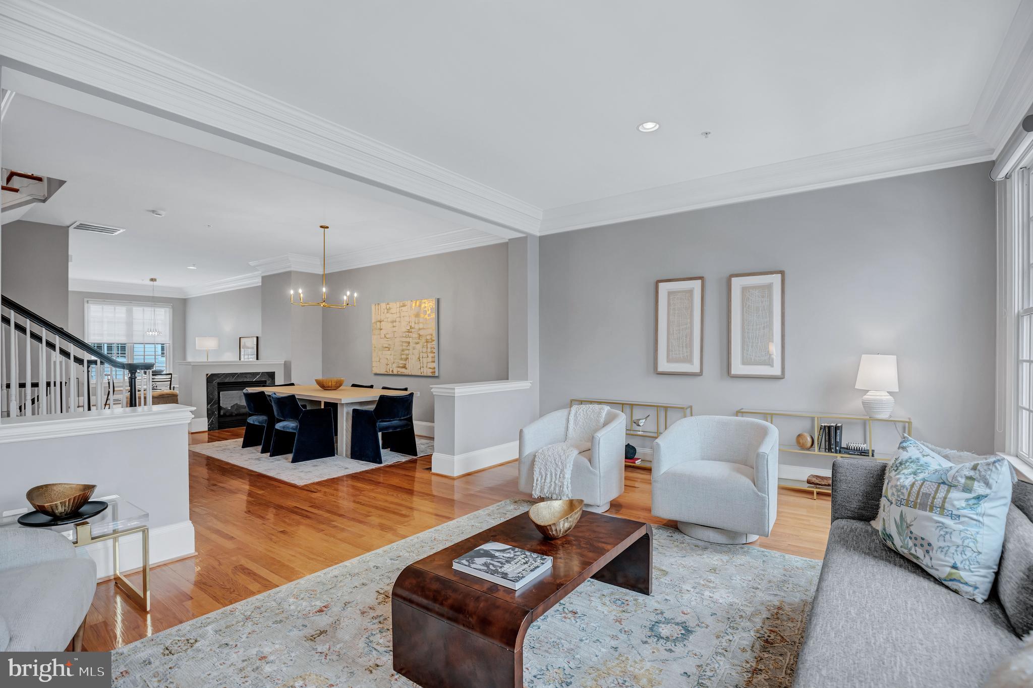 1856 Carpenter Road Alexandria, VA 22314 - Photo 14 of 77 Open Concept Dividing Wall