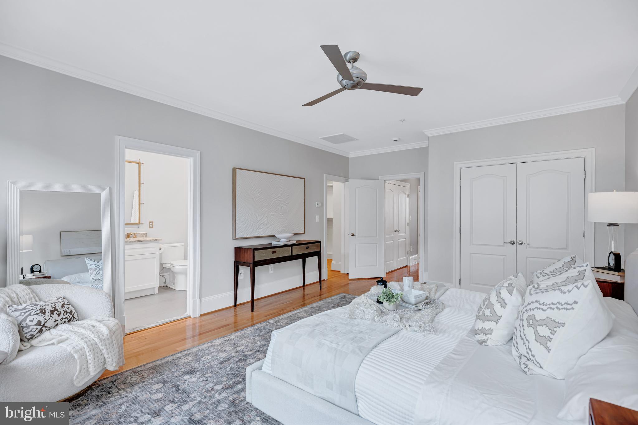 1856 Carpenter Road Alexandria, VA 22314 - Photo 30 of 77 Owner's Suite with En Suite Bath & Sitting Area
