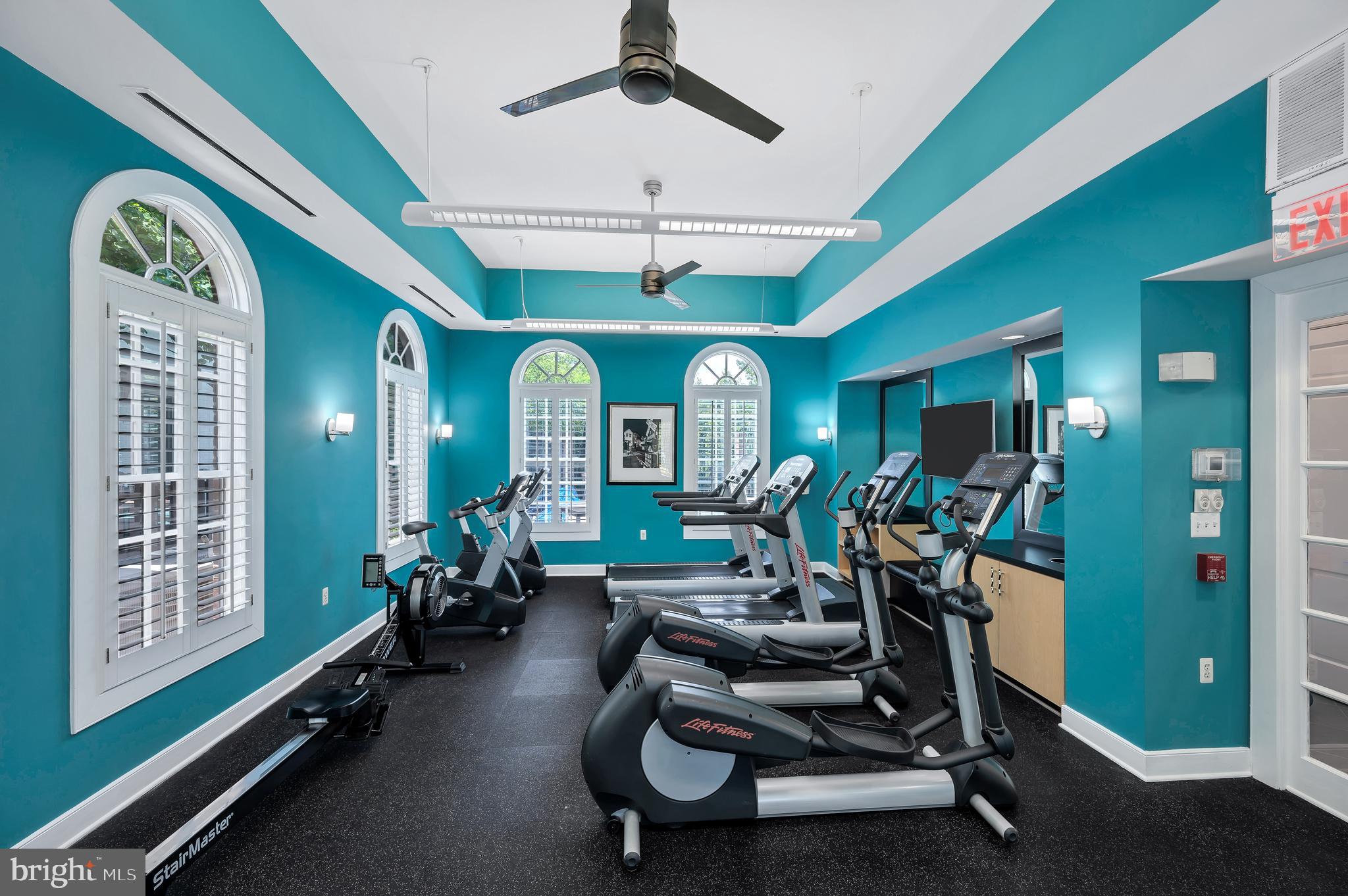 1856 Carpenter Road Alexandria, VA 22314 - Photo 46 of 77 Clubhouse Exercise Room