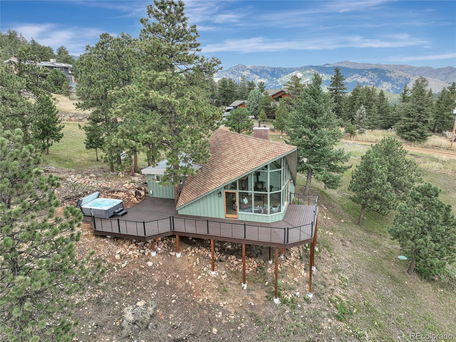 926 Brook Road Boulder, CO 80302 - Photo 44 of 50 an aerial view of a house