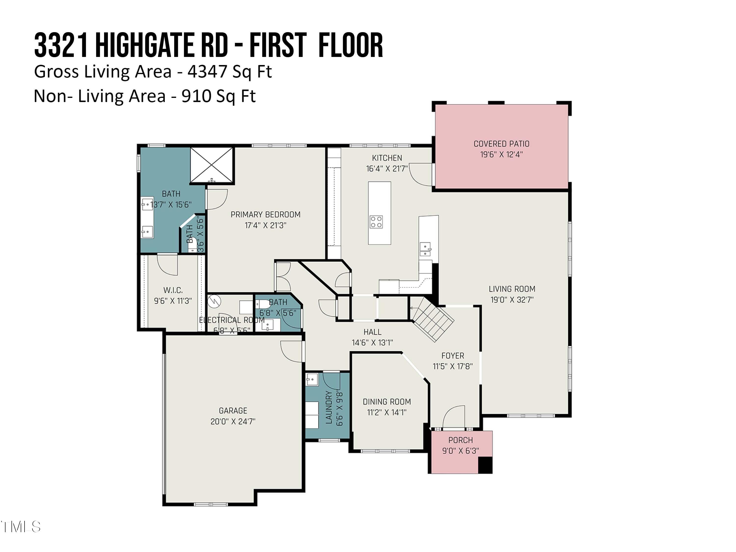 3321 High Gate Road Raleigh, NC 27603 - Photo 52 of 53 3321_highgate_rd_-_first_floor