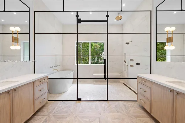 a view of a bathroom