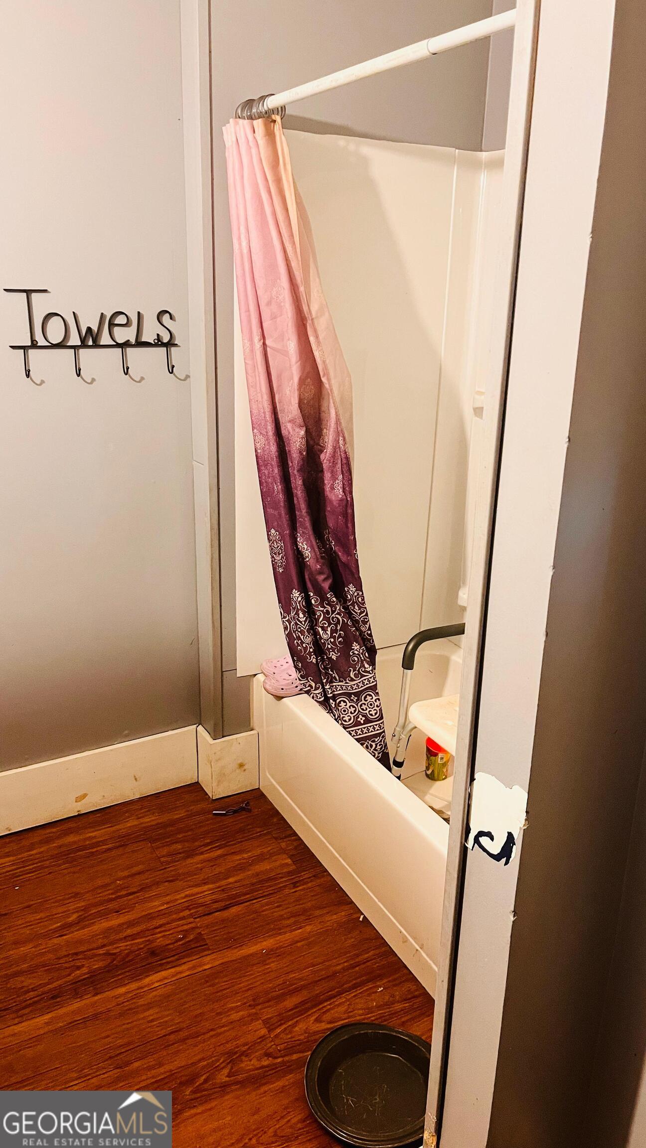 412 Magnolia Street LaFayette, GA 30728 - Photo 14 of 19 a view of an entryway with wooden floor