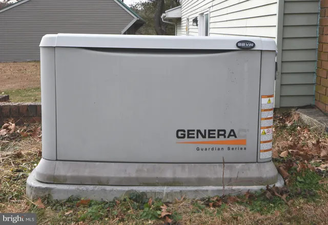 a backyard of a house