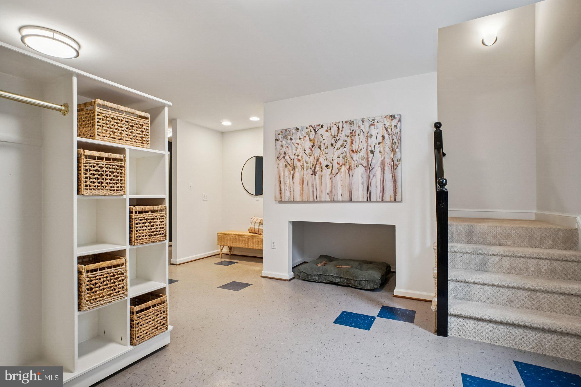 8512 Burning Tree Road Bethesda, MD 20817 - Photo 33 of 78 Mud Room and Back Staircase