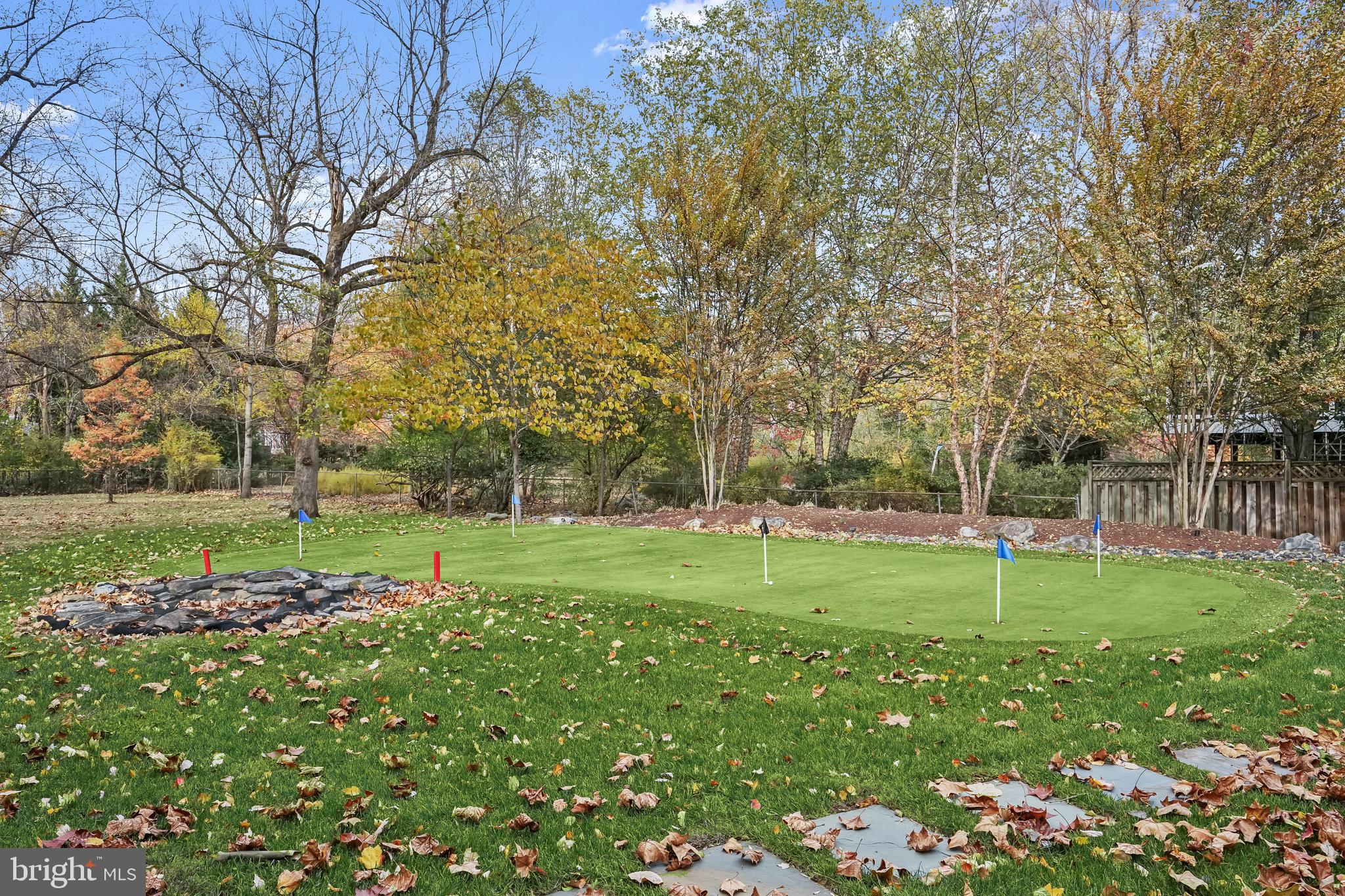 8512 Burning Tree Road Bethesda, MD 20817 - Photo 72 of 78 Putting Green and Pond