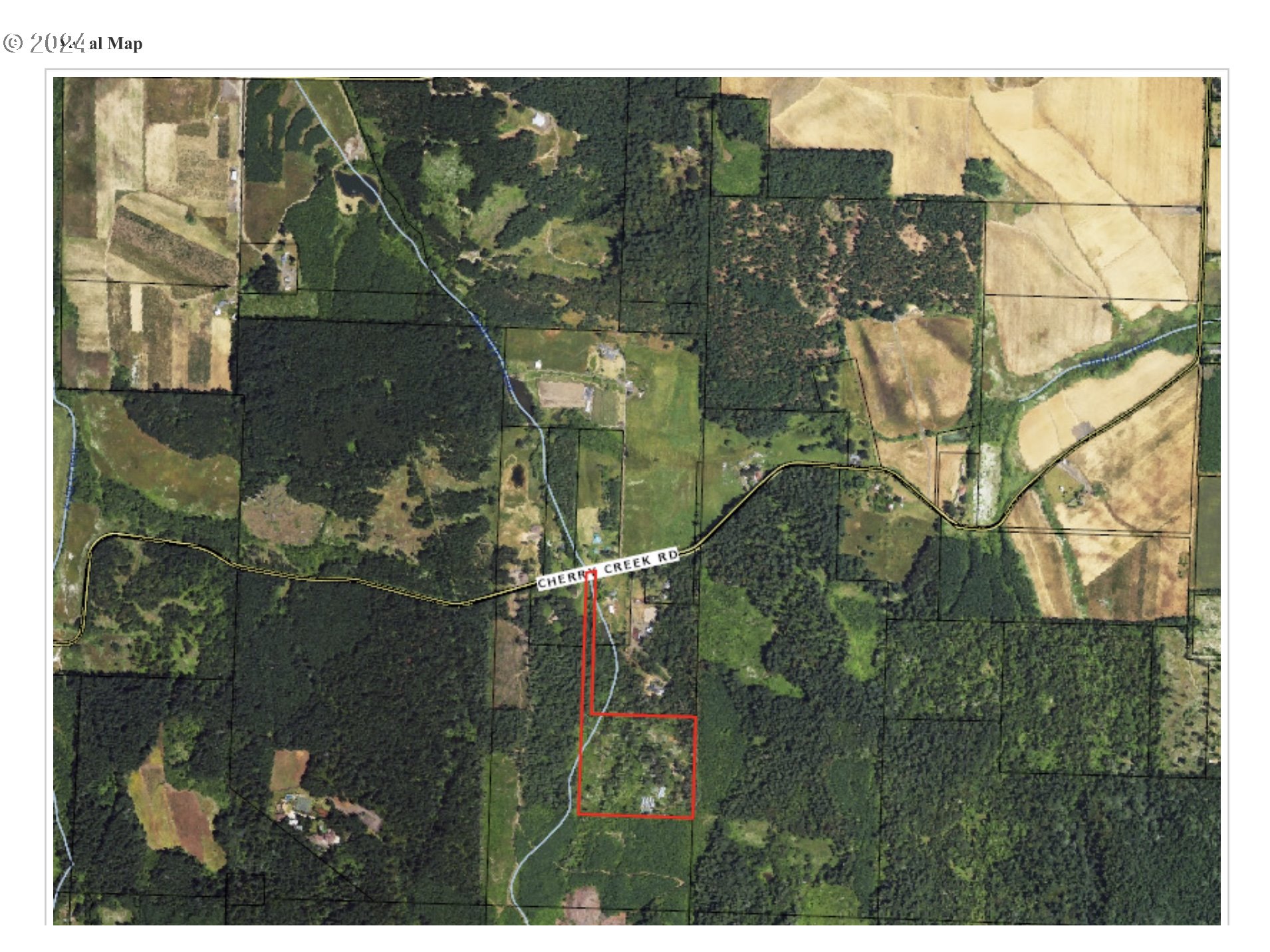 25818 Cherry Creek Road Monroe, OR 97456 - Photo 43 of 44 Approximate Property Lines