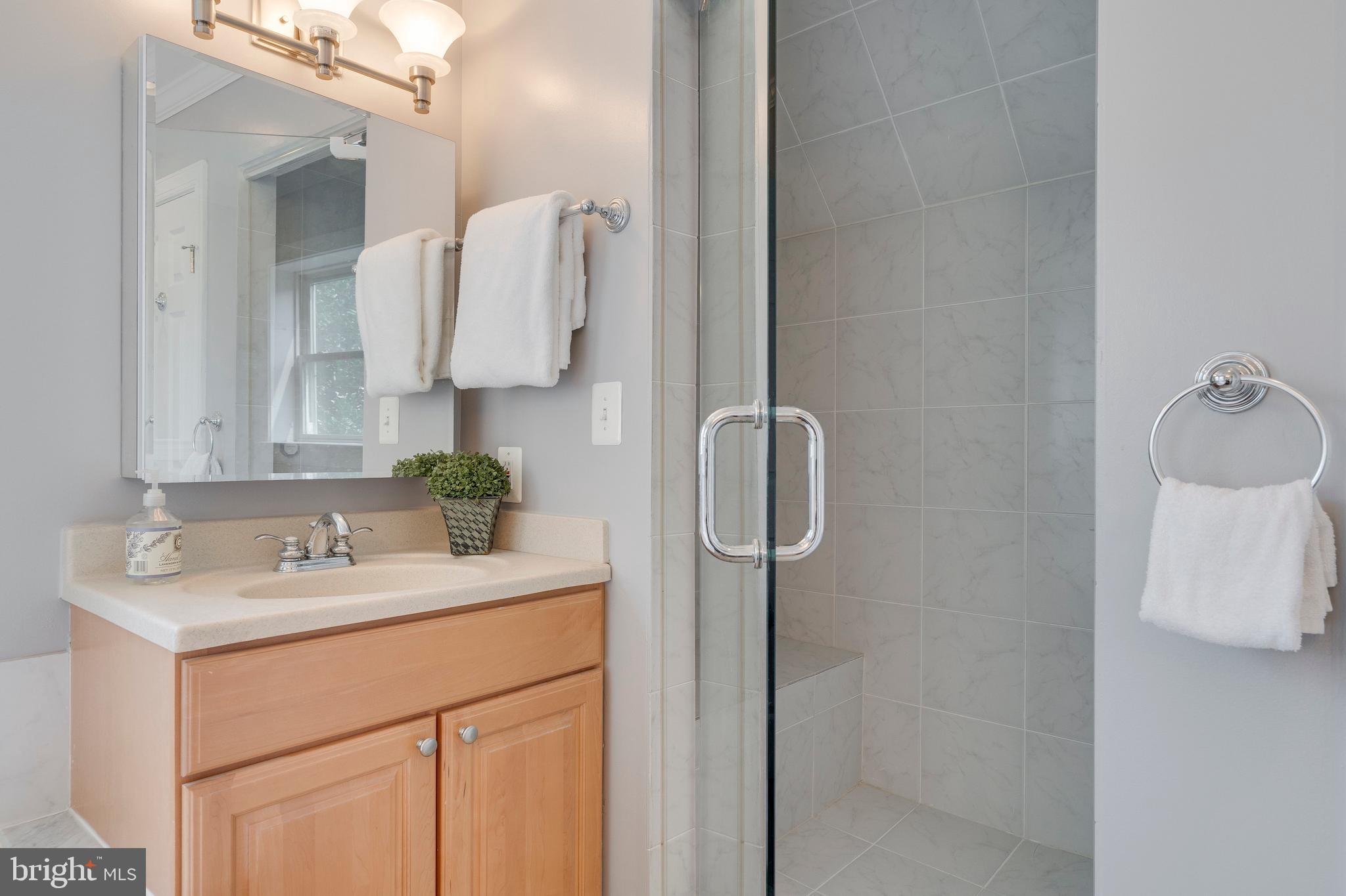 8104 Maple Ridge Road Bethesda, MD 20814 - Photo 36 of 61 Premier Bathroom w Steam Shower