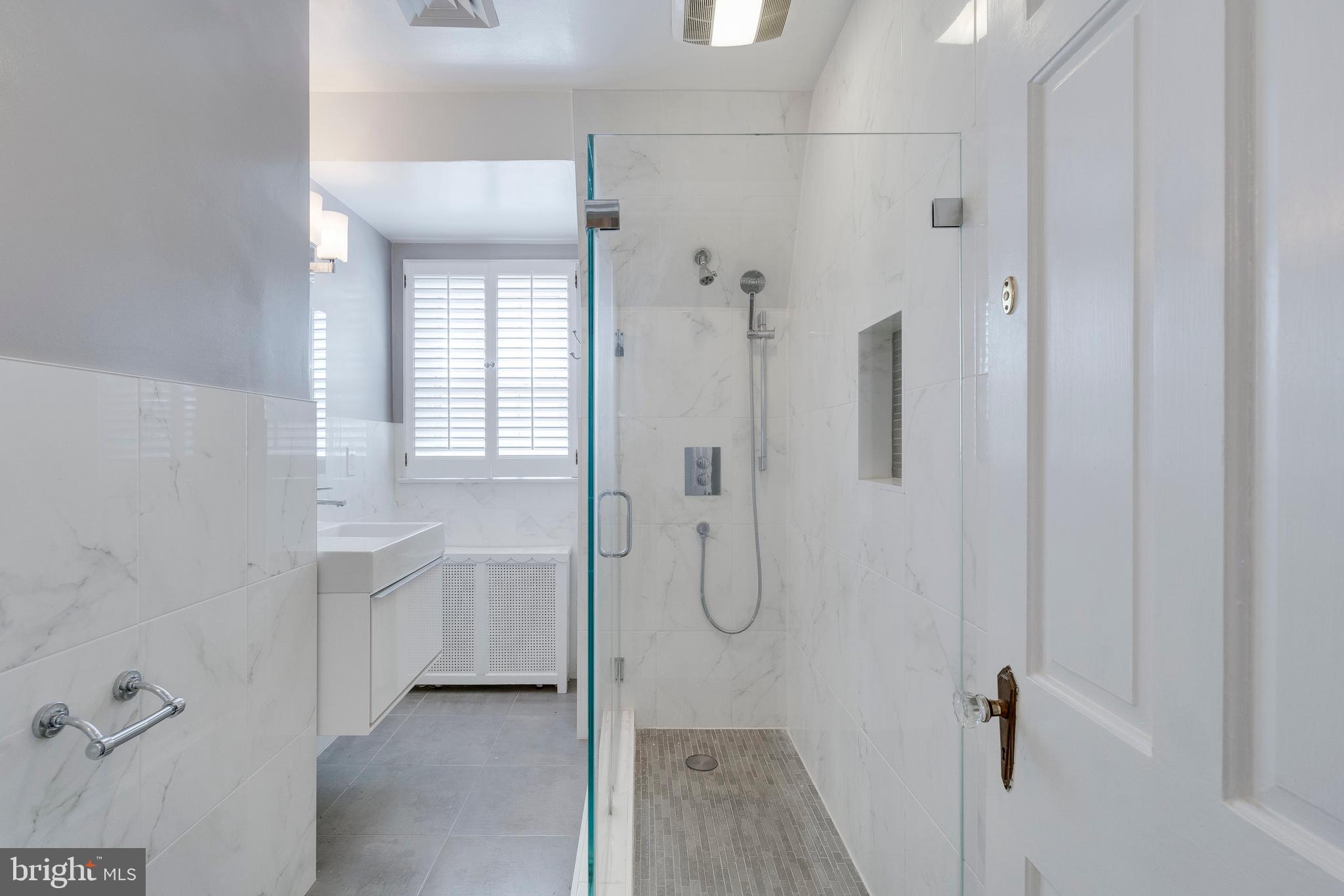 8104 Maple Ridge Road Bethesda, MD 20814 - Photo 43 of 61 Hallway Renovated Bathroom