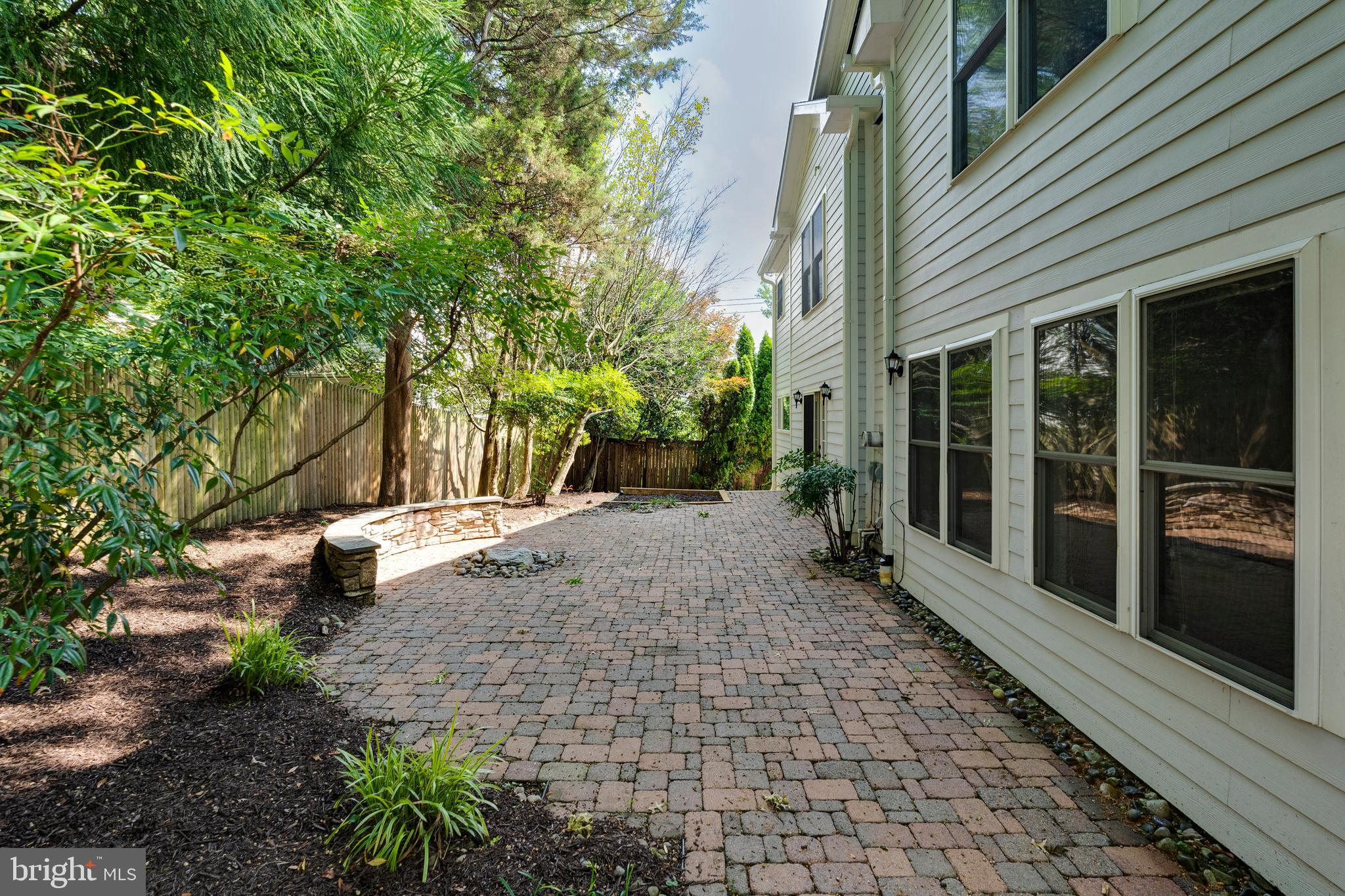 8104 Maple Ridge Road Bethesda, MD 20814 - Photo 58 of 61 Private, fenced and gated backyard