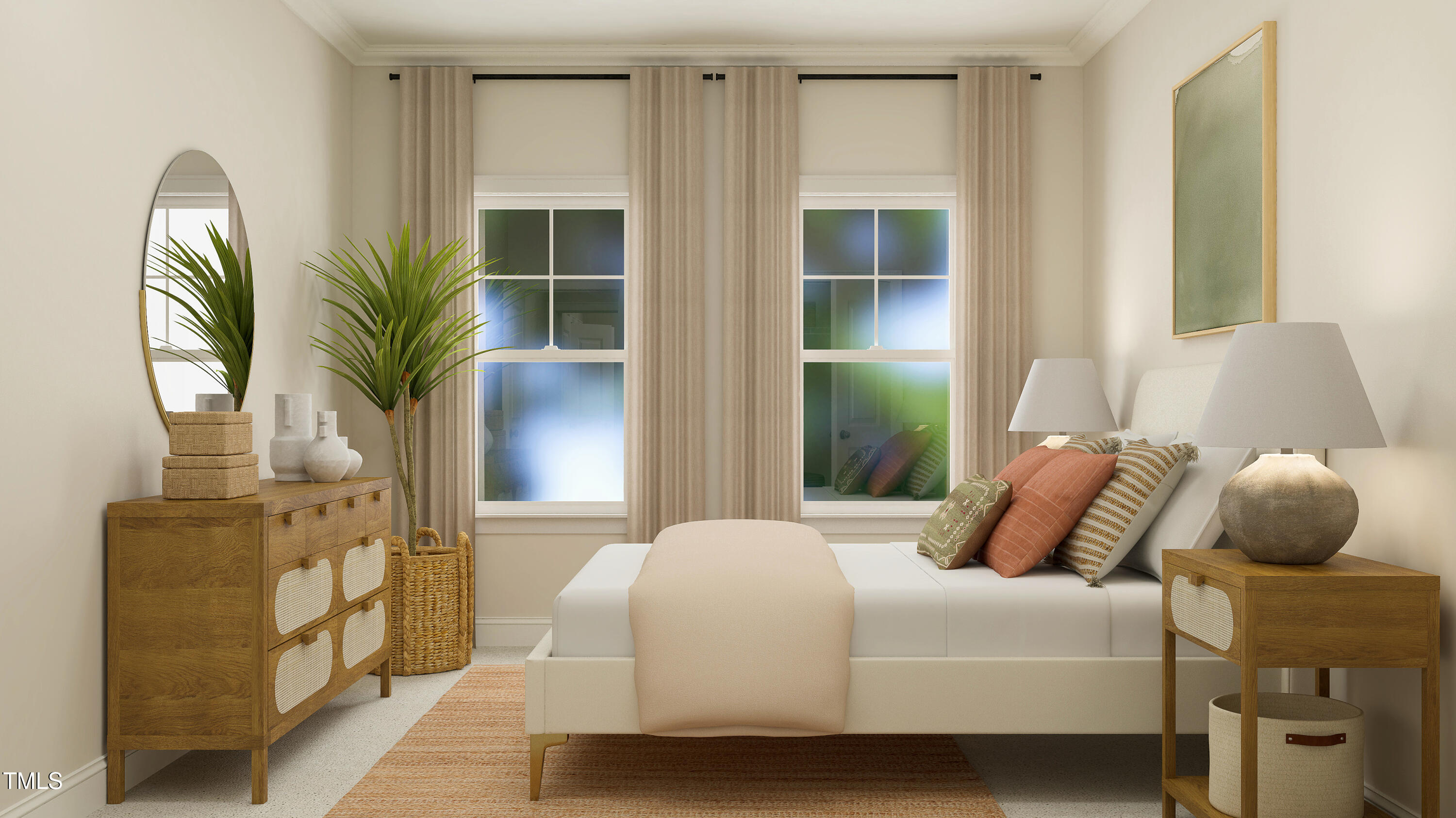 4218 Gray Alder Lane Raleigh, NC 27616 - Photo 13 of 23 SUN_Annandale_Rend_ClaytonIII_Bed2_2of2_