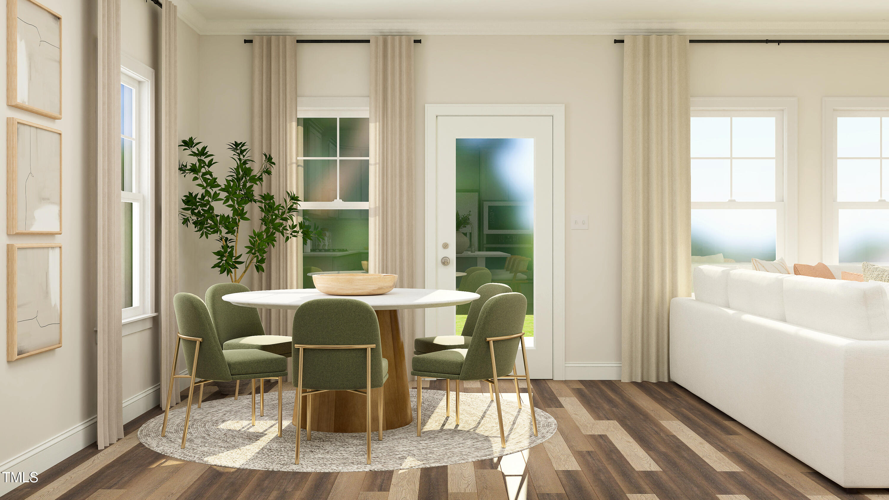 4218 Gray Alder Lane Raleigh, NC 27616 - Photo 5 of 23 SUN_Annandale_Rend_ClaytonIII_Dining_2of