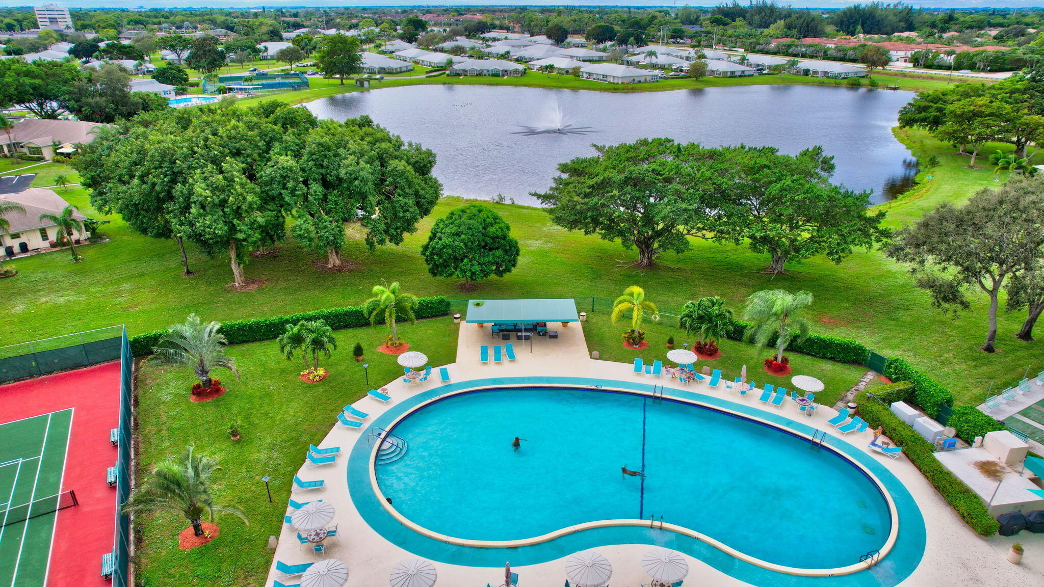 14280 Nesting Way, Unit B Delray Beach, FL 33484 - Photo 33 of 43 an aerial view of a house