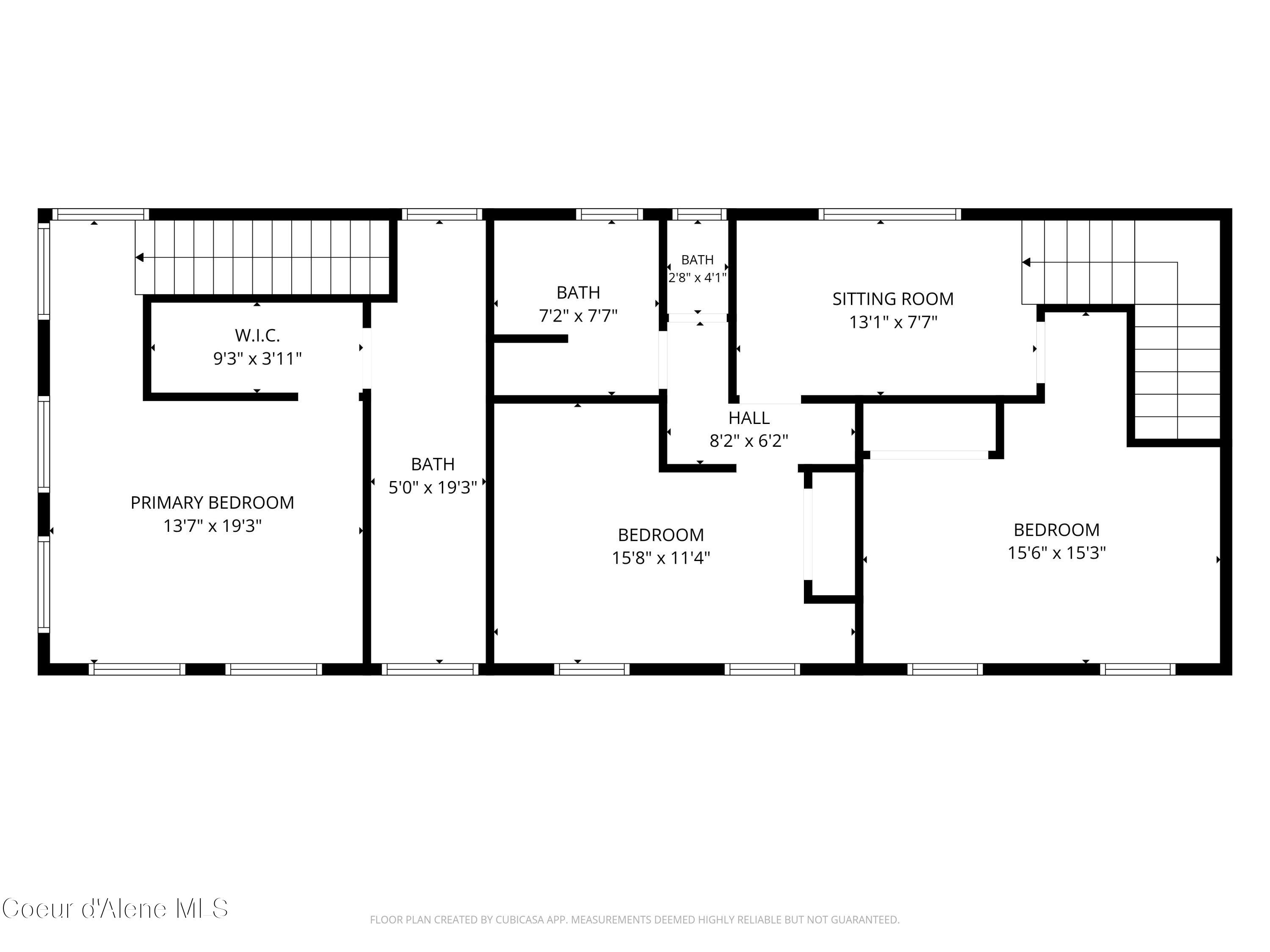 246 Midas Drive Sagle, ID 83860 - Photo 42 of 42 Floor Plan upper