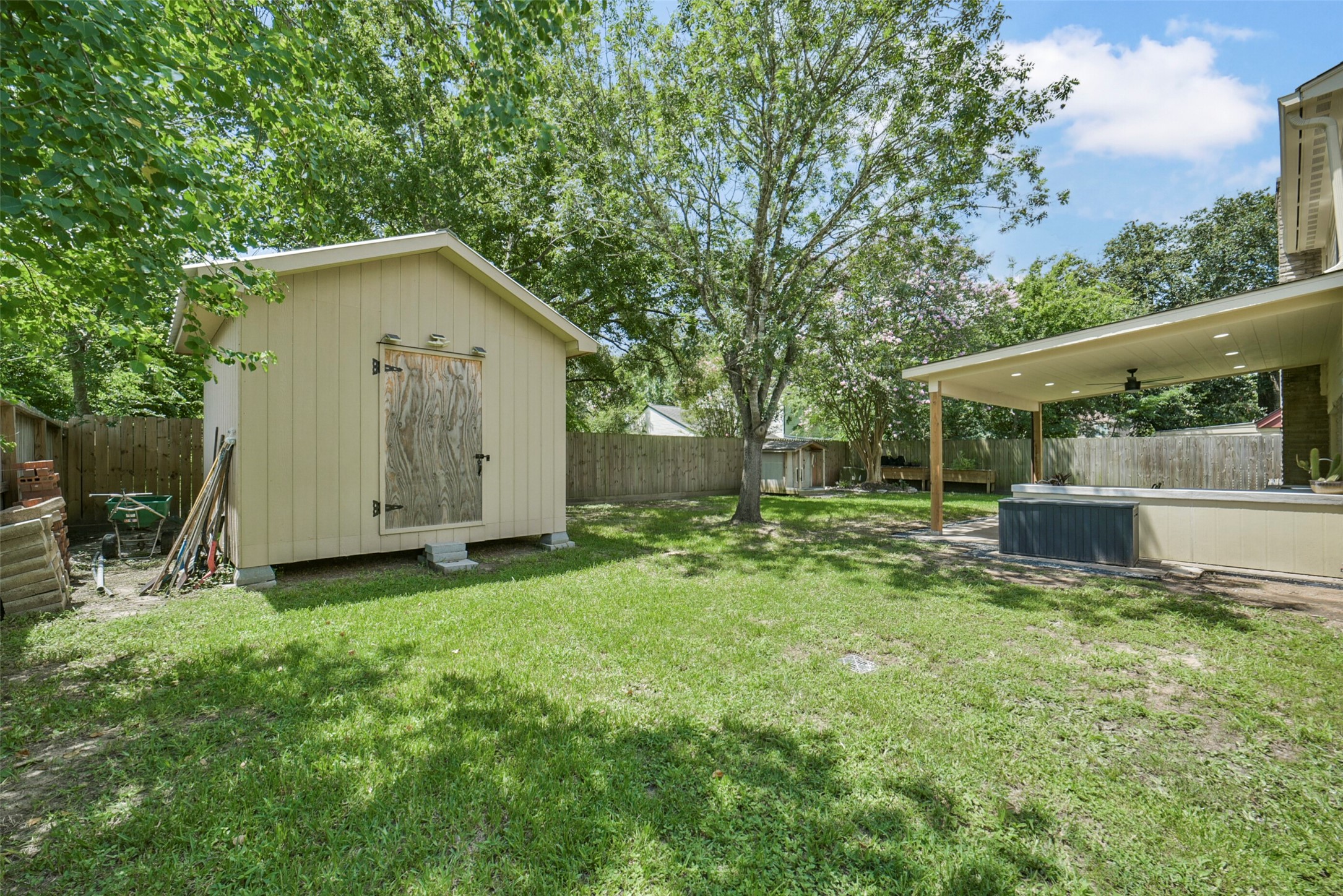 18606 Mellowgrove Lane Spring, TX 77379 - Photo 40 of 43 storage shed with built-ins