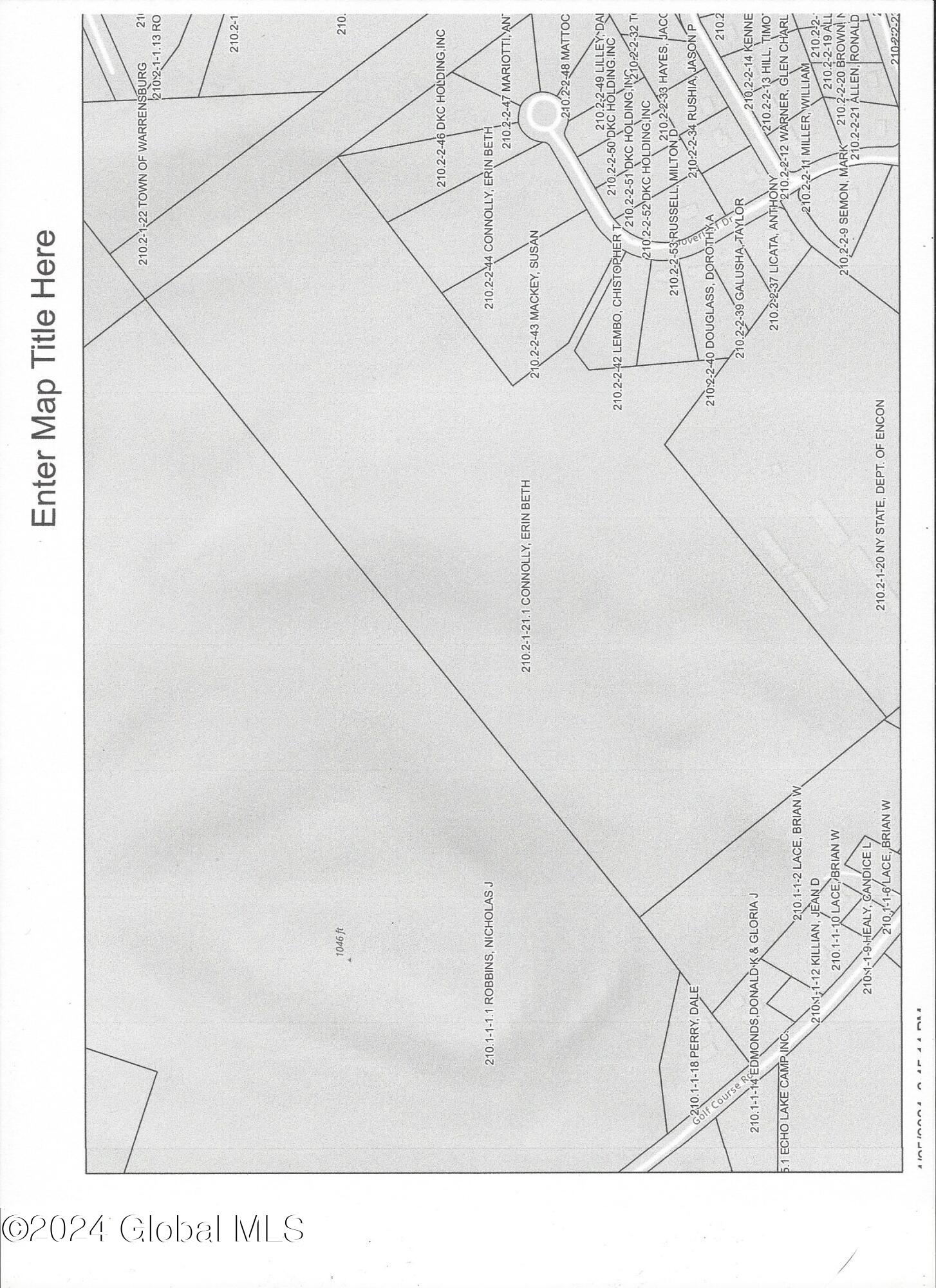 L21.1 Golf Course Road Warrensburg, NY 12885 - Photo 49 of 49 Tax Map