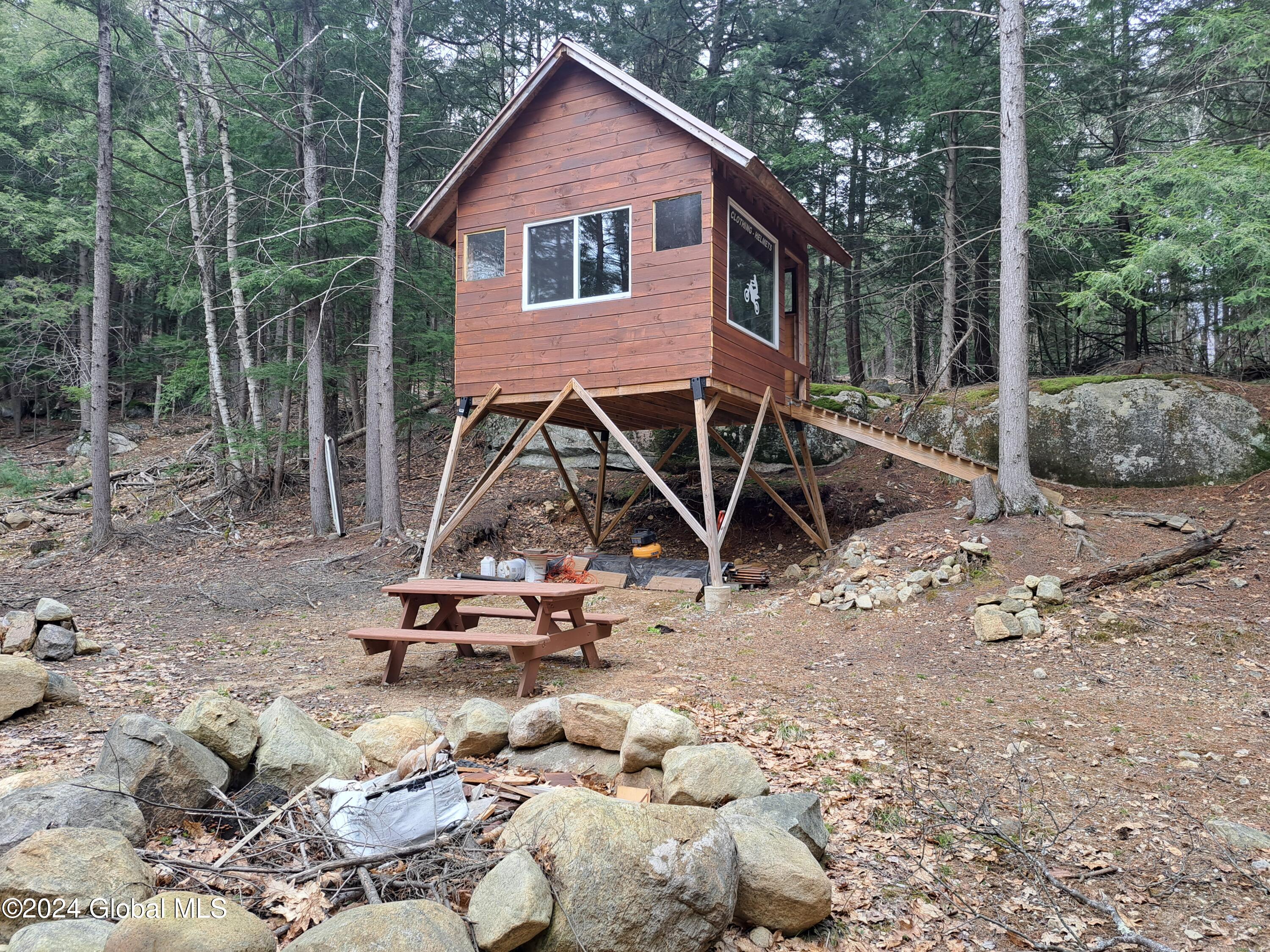 L21.1 Golf Course Road Warrensburg, NY 12885 - Photo 10 of 49 10 Fire Ring and Tree Fort