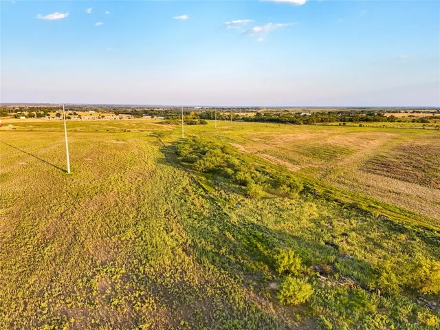 a view of a lake with a houses