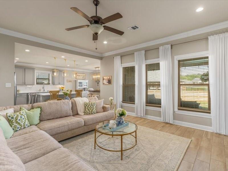 133 Brimestone Loop Benton, LA 71006 - Photo 10 of 31 Wall of windows for natural light.