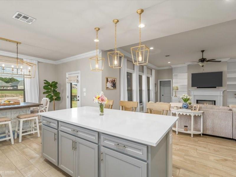 133 Brimestone Loop Benton, LA 71006 - Photo 4 of 31 Gorgeous kitchen with upgrades.