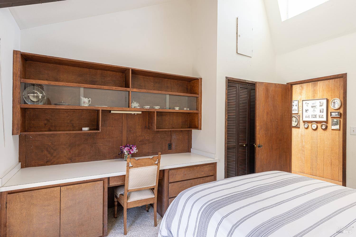 2231 First Avenue Napa, CA 94558 - Photo 24 of 64 a bedroom with a bed and a window