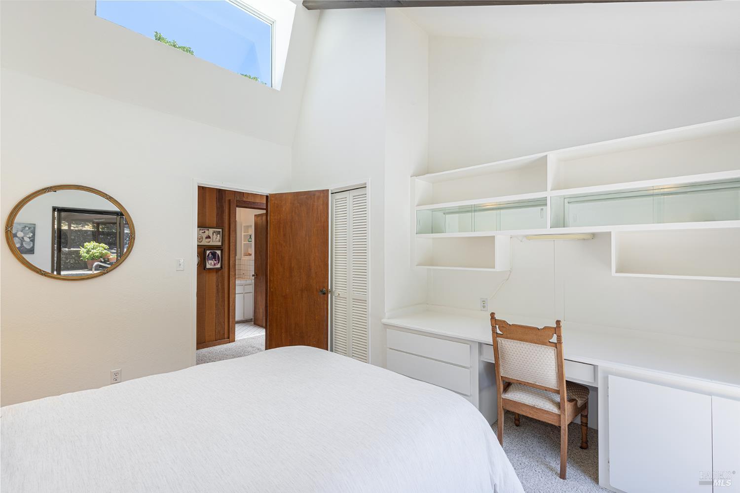 2231 First Avenue Napa, CA 94558 - Photo 32 of 64 a bedroom with a bed and a window