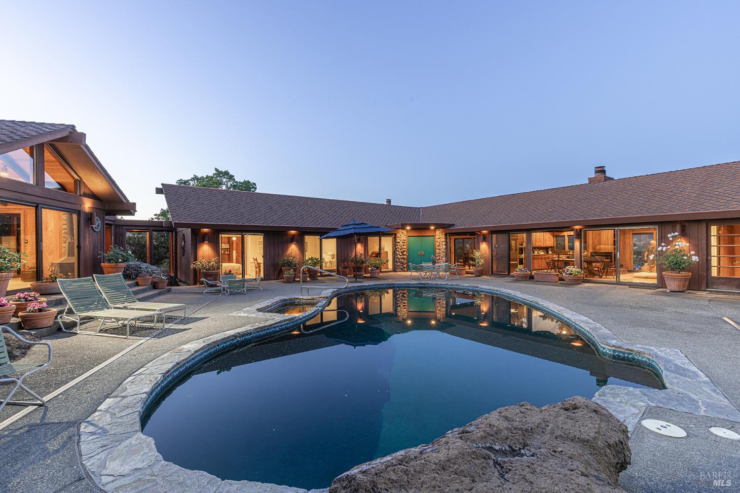 2231 First Avenue Napa, CA 94558 - Photo 56 of 64 a view of a house with pool