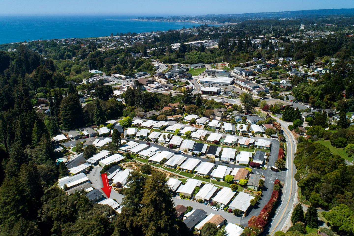 7 Oak Shadows Lane Aptos, CA 95003 - Photo 3 of 36 an aerial view of multiple house
