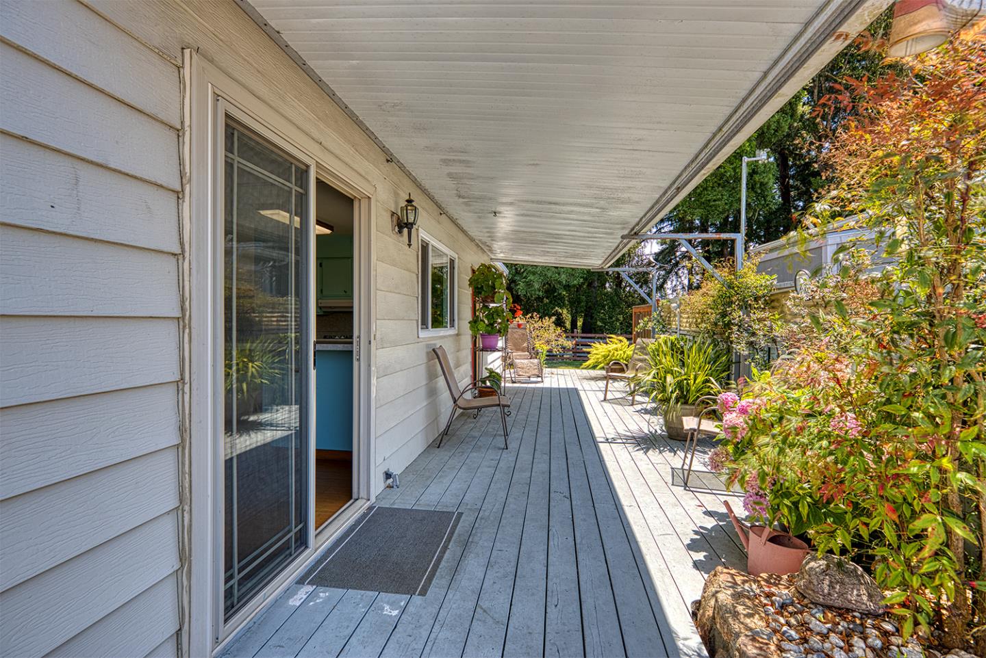 7 Oak Shadows Lane Aptos, CA 95003 - Photo 5 of 36 a view of a balcony with wooden floor