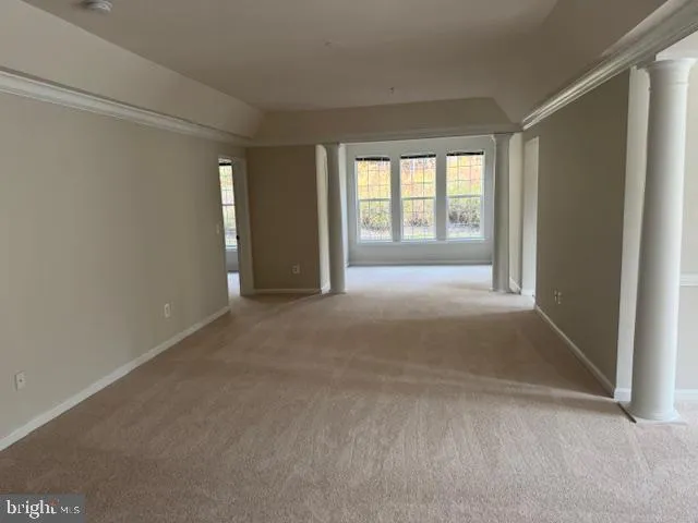 a view of a terrace with sitting area