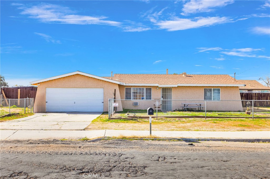 18350 Jonathan Street Adelanto, CA 92301 - Photo 5 of 32 a view of a swimming pool with a house in the background