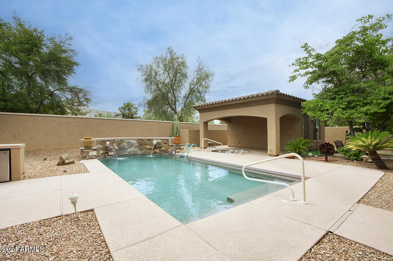 8927 East Wethersfield Road Scottsdale, AZ 85260 - Photo 23 of 28 Rear of Home | Pool View