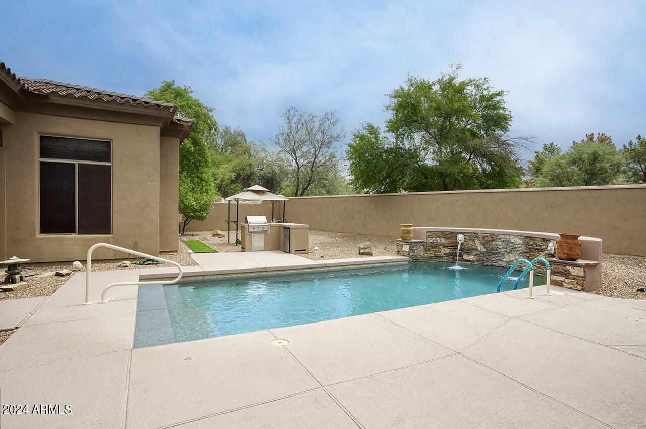 8927 East Wethersfield Road Scottsdale, AZ 85260 - Photo 24 of 28 Rear of Home | Pool View