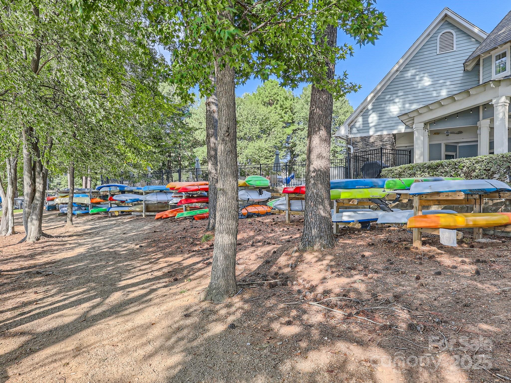 275 Bridges Farm Road Mooresville, NC 28115 - Photo 31 of 48 a view of outdoor space with garden and trees