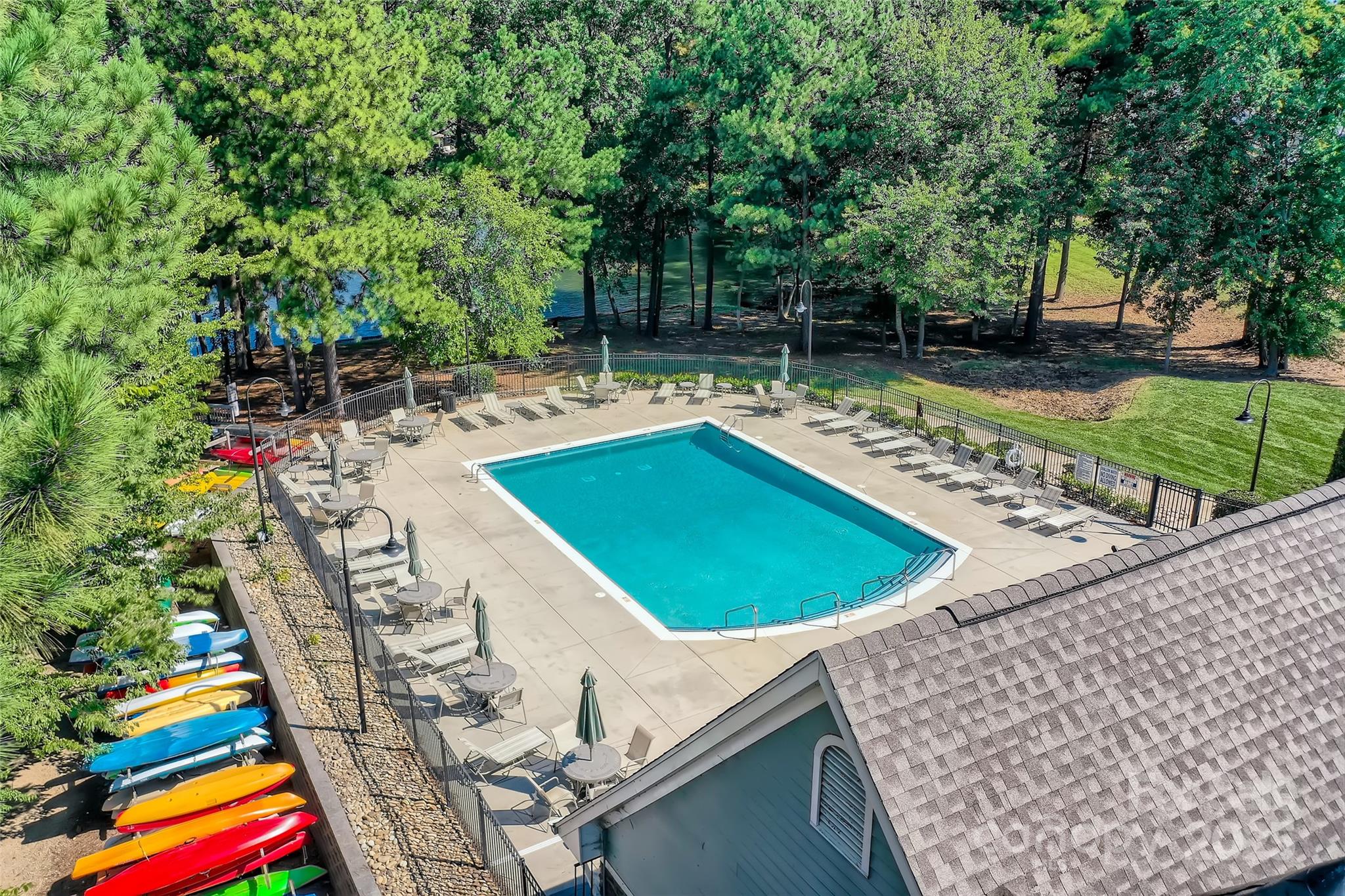 275 Bridges Farm Road Mooresville, NC 28115 - Photo 34 of 48 a view of swimming pool with seating space
