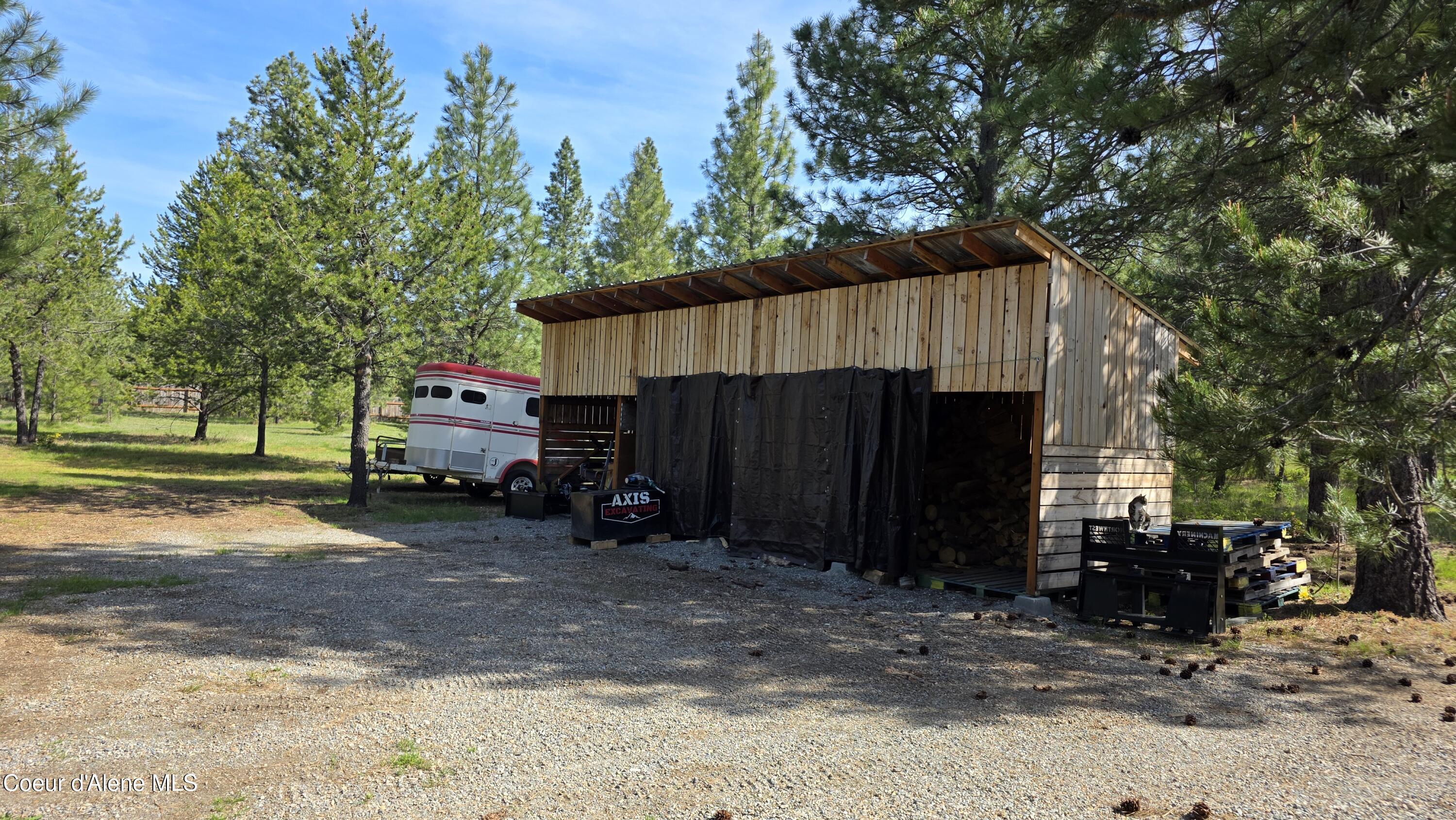 8702 East Scout Trail Road Athol, ID 83801 - Photo 38 of 43 Woodshed