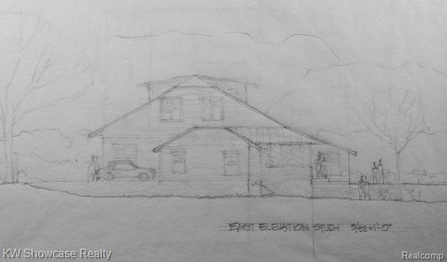 6490 Commerce Road West Bloomfield, MI 48324 - Photo 65 of 65 Garage sketch