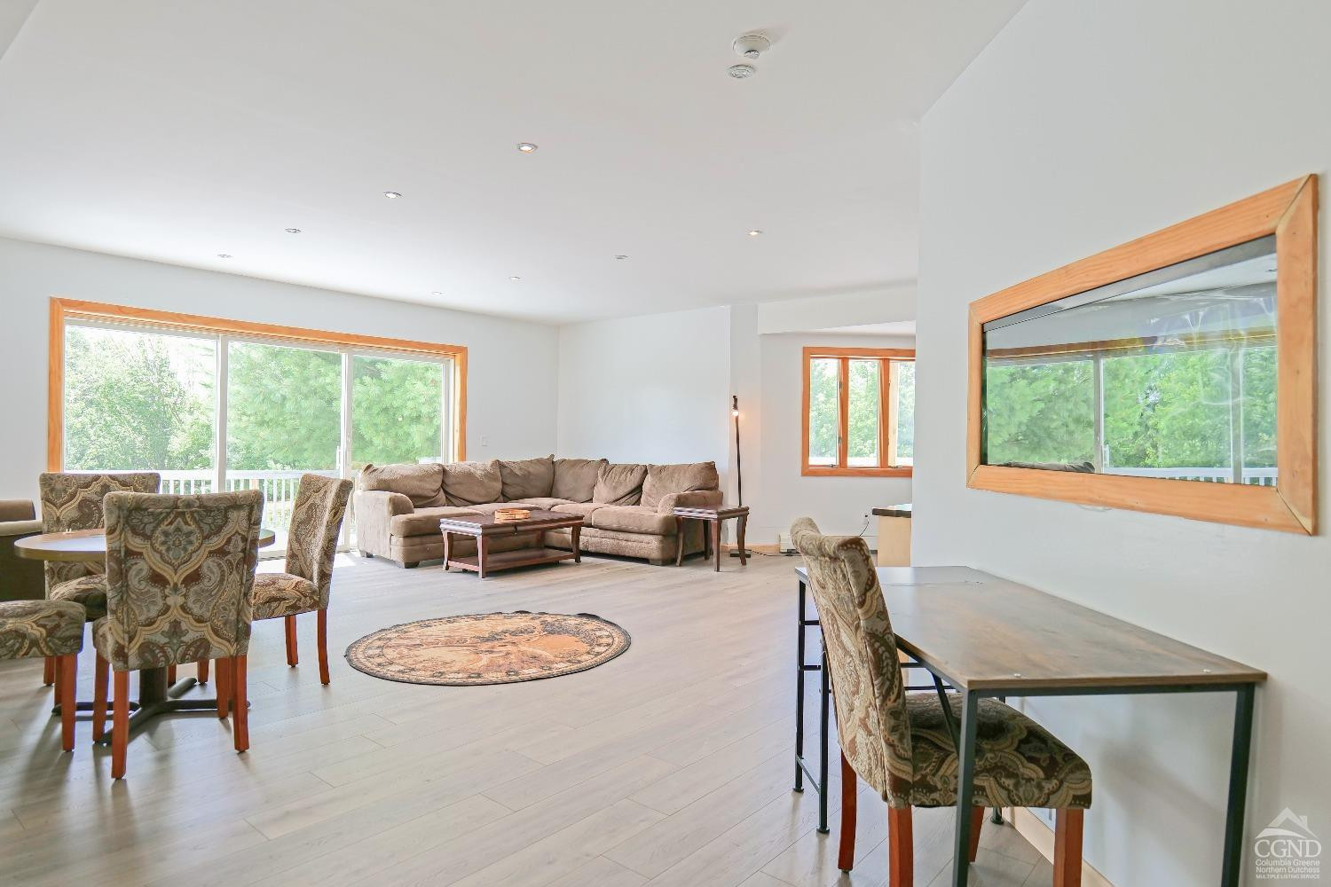 3372 County Road 10 Windham, NY 12496 - Photo 32 of 37 a view of a dining room with furniture window and outside view