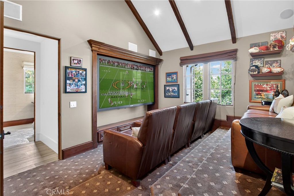 18 Mission Ridge Road Ladera Ranch, CA 92694 - Photo 39 of 70 Movie Theatre can be converted back to a Secondary Bedroom w/ Cathedral Ceilings