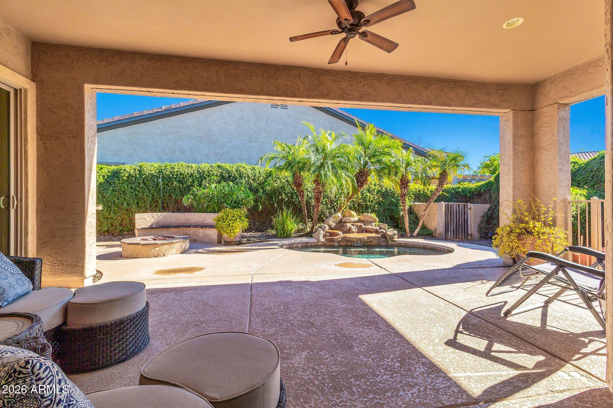 5333 South Marigold Way Gilbert, AZ 85298 - Photo 45 of 69 a view of a livingroom with furniture and floor to ceiling window