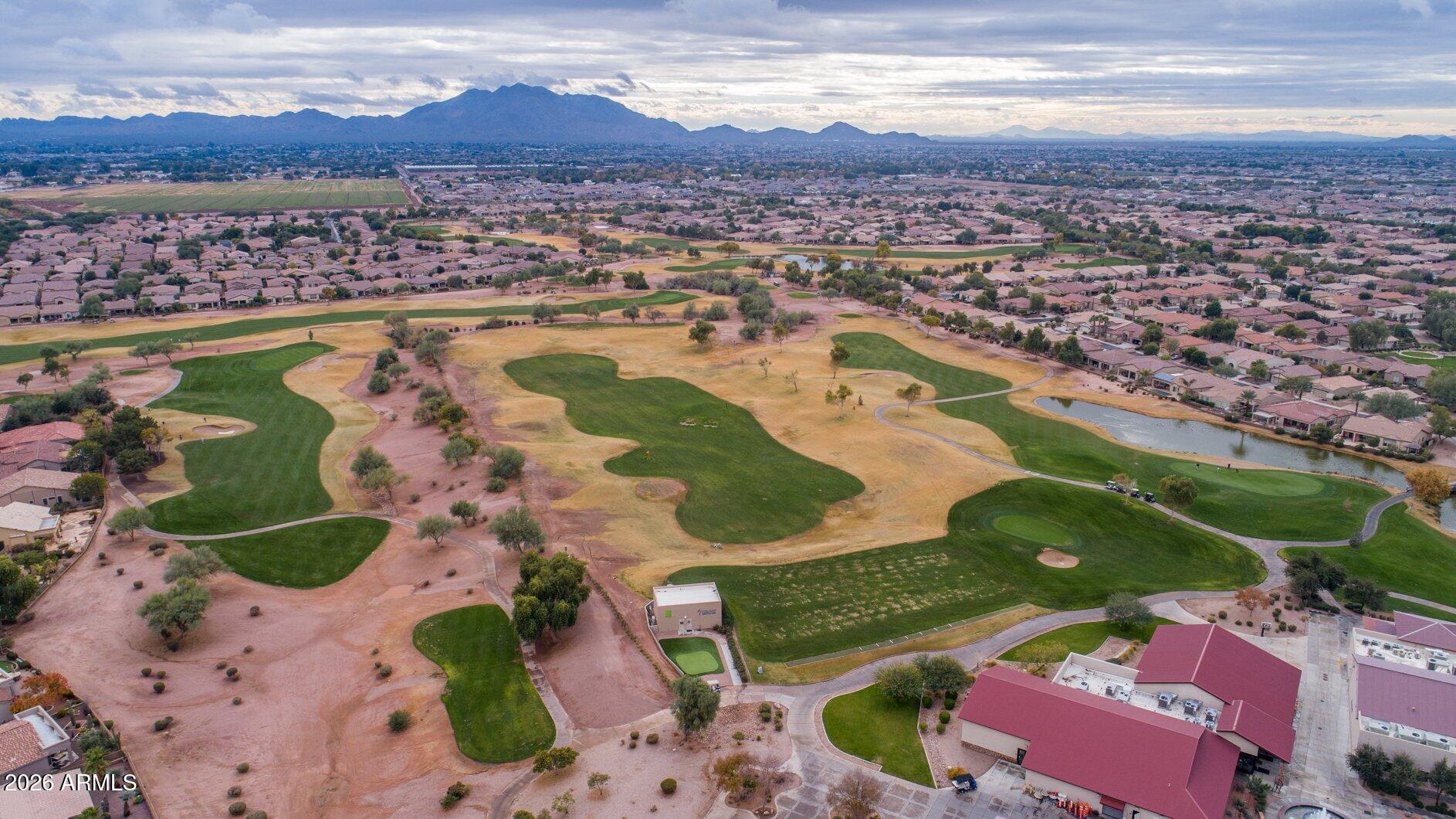 5333 South Marigold Way Gilbert, AZ 85298 - Photo 58 of 69 an aerial view of residential houses with outdoor space