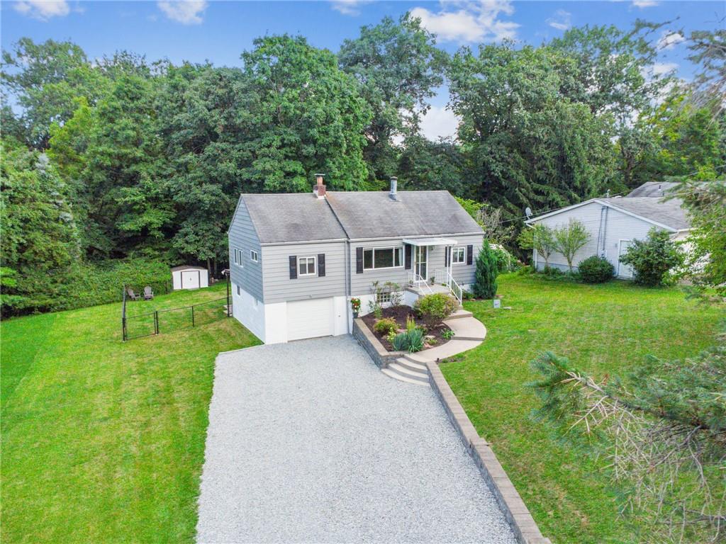 401 Finley Road Pittsburgh, PA 15239 - Photo 3 of 35 an aerial view of a house with swimming pool garden and patio