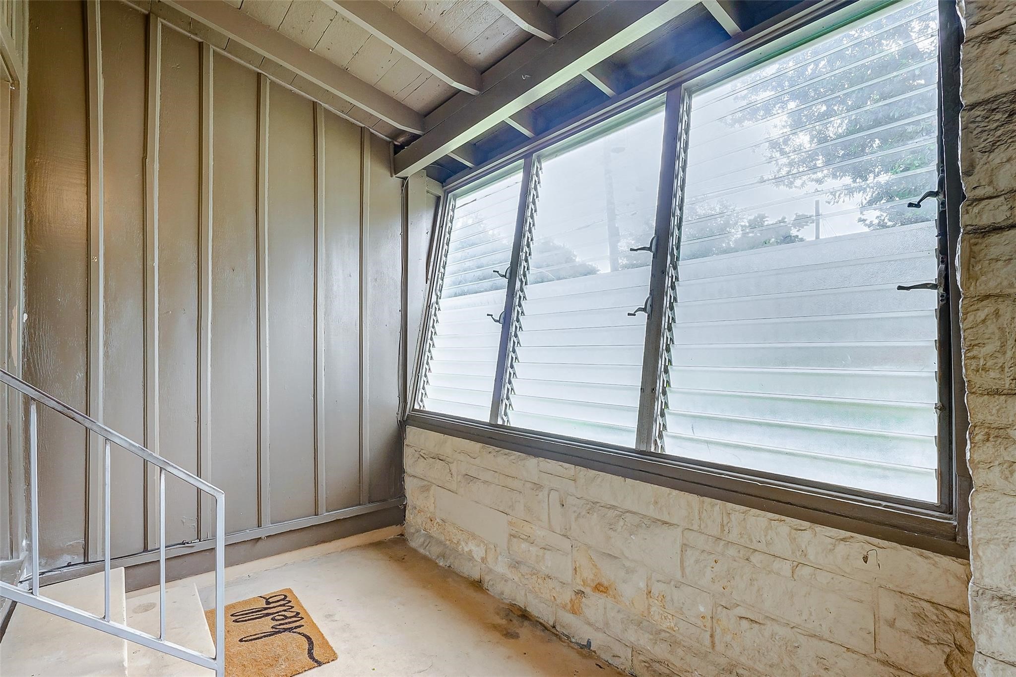 4440 Castor Street Houston, TX 77022 - Photo 3 of 30 a view of a door and wooden floor