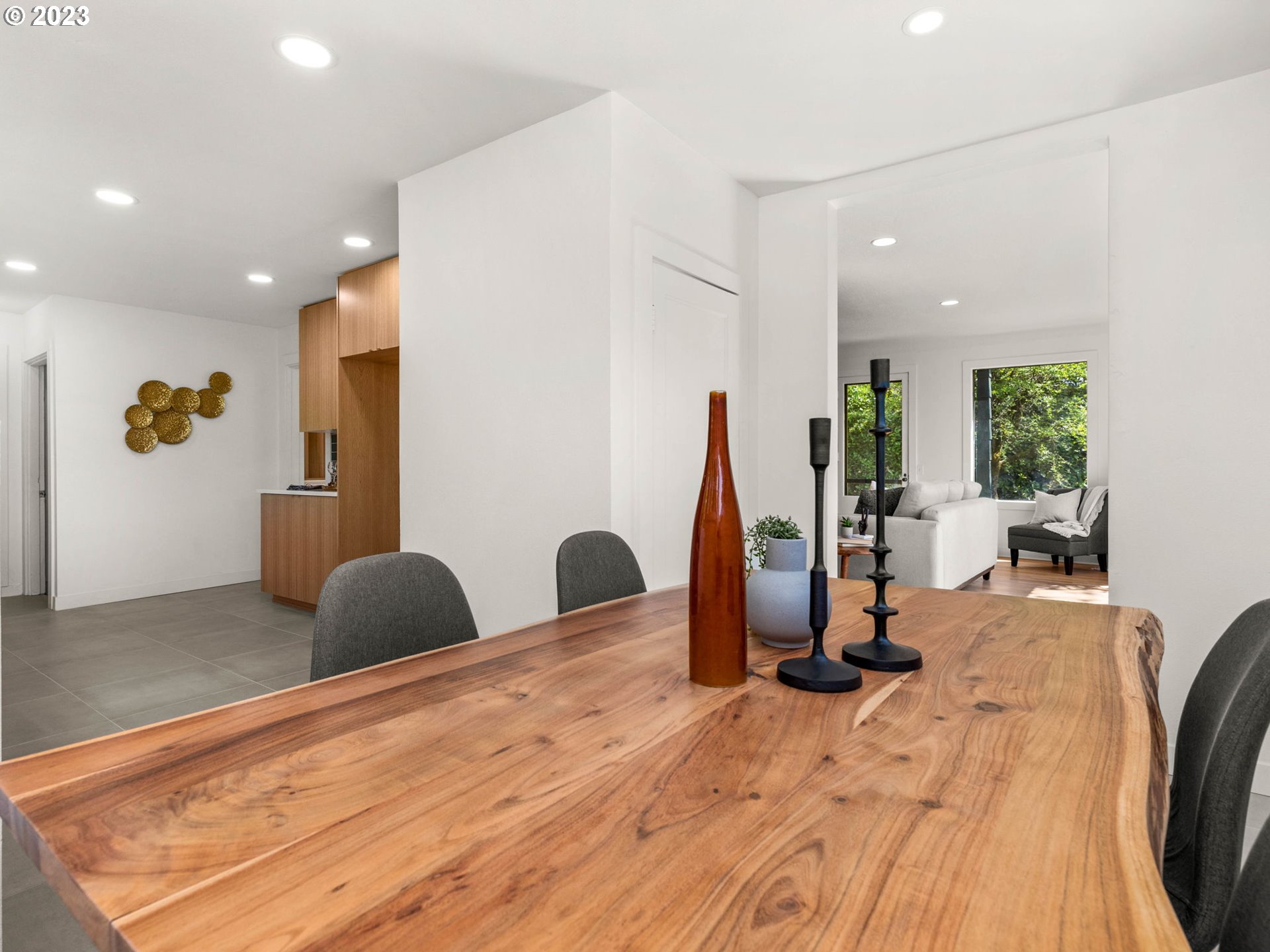 3590 Southwest Patton Road Portland, OR 97221 - Photo 11 of 32 a bedroom with a bed and a large window