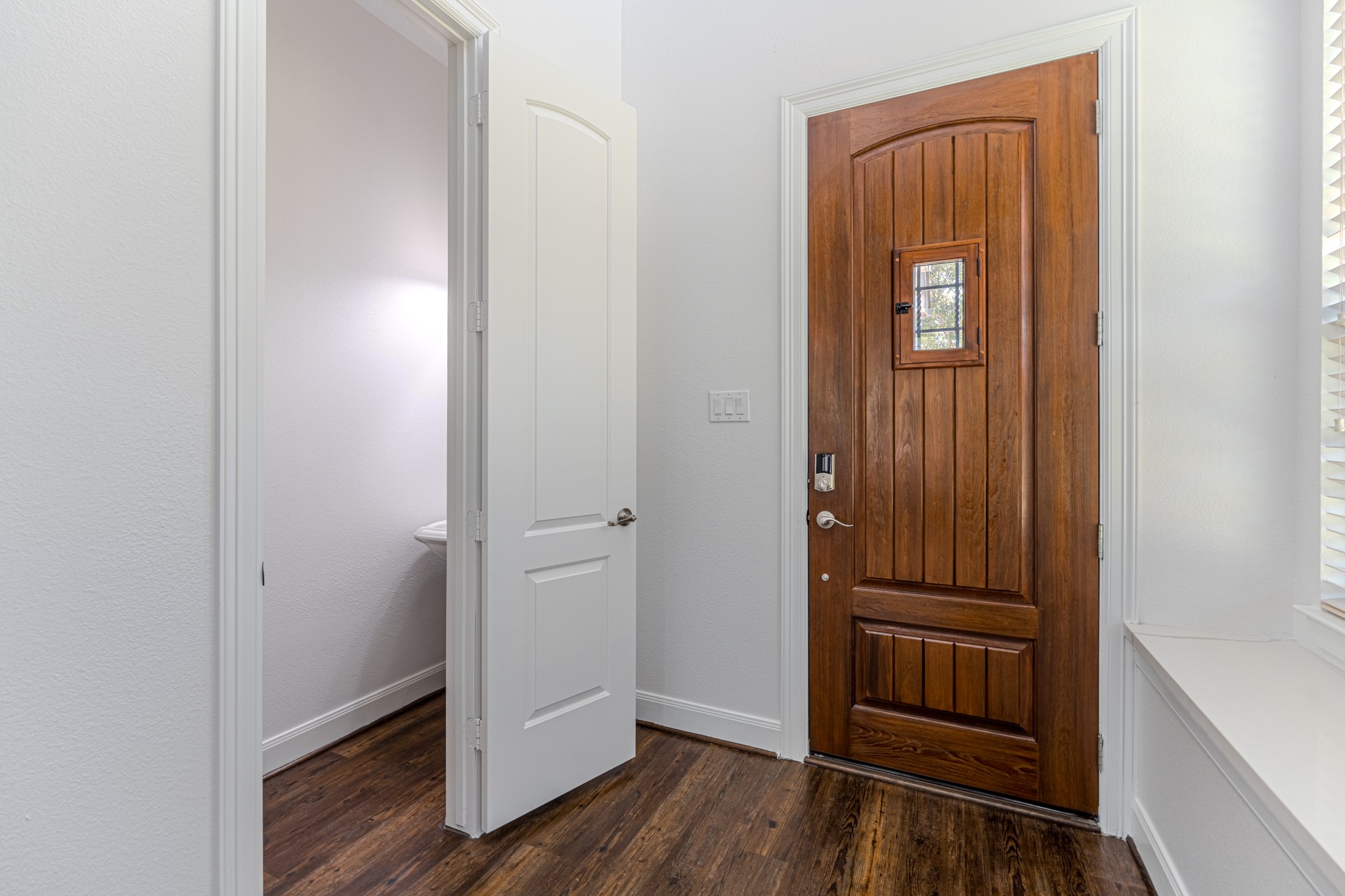 58 Aventura Place Spring, TX 77389 - Photo 12 of 50 a view of front door with hallway