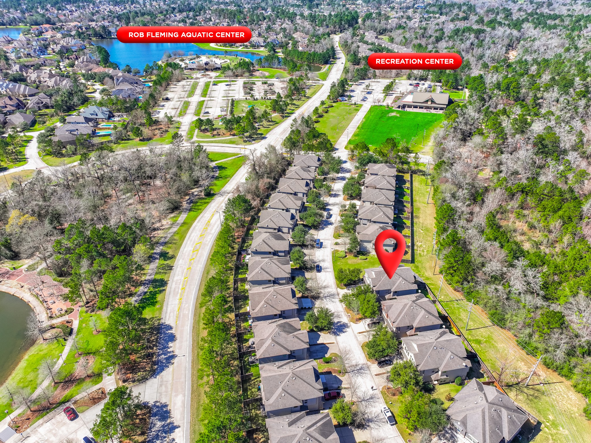 58 Aventura Place Spring, TX 77389 - Photo 7 of 50 Nearby lakes and green spaces create a peaceful environment.