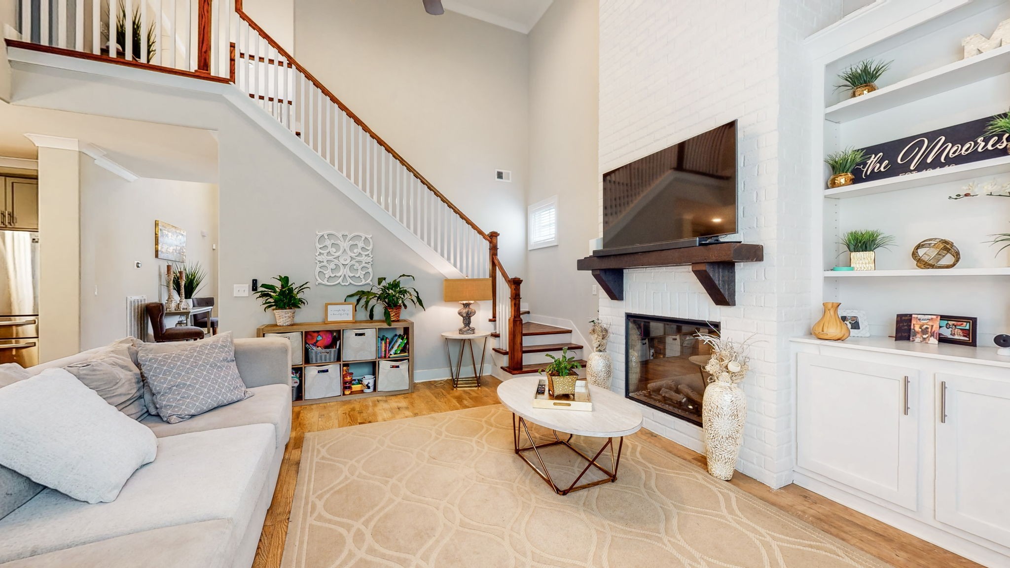 3413 Pershing Drive Murfreesboro, TN 37129 - Photo 16 of 43 a living room with furniture and a flat screen tv
